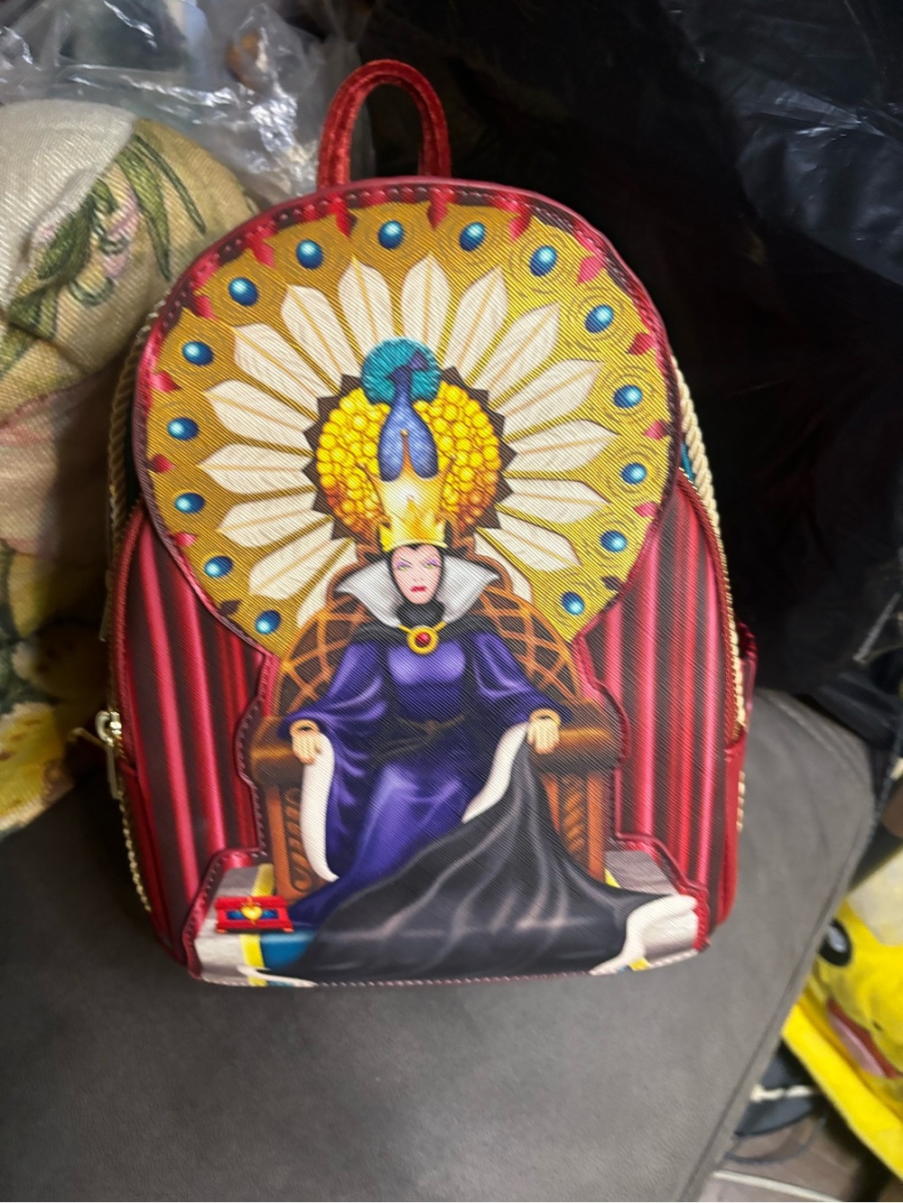 Snow White Evil Queen Throne Mini Backpack
